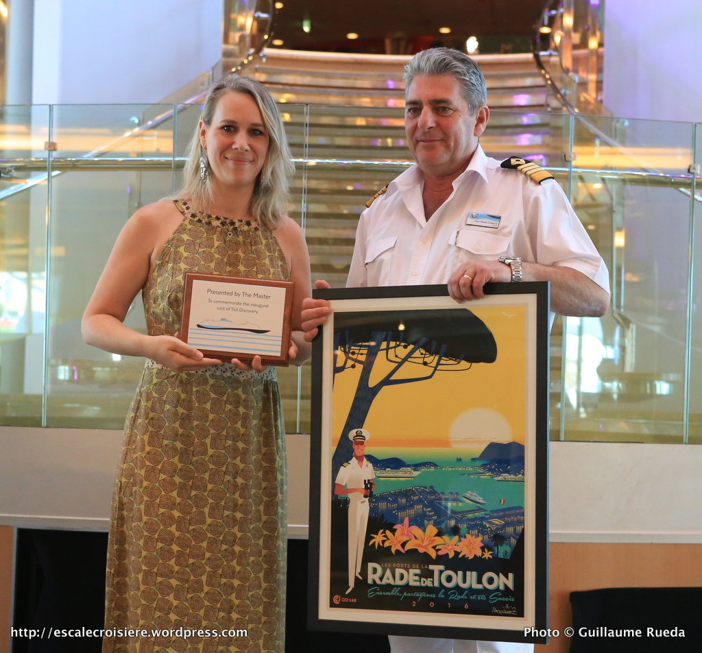 Delphine Beudin CCI du Var et Captain Wojtek Ziolkowski