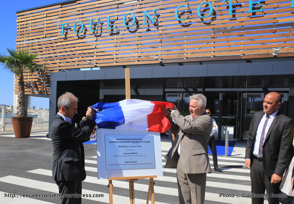 Inauguration du Terminal Croisière Toulon Côte d'Azur
