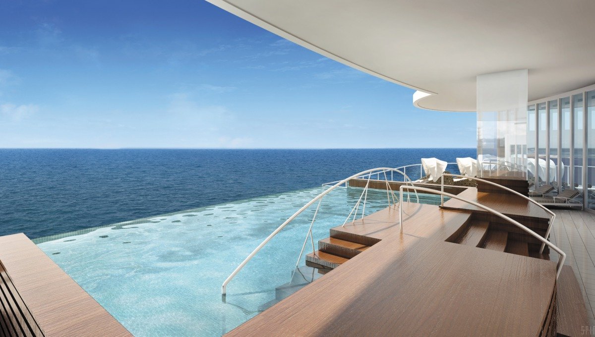 Seven Seas Explorer - Spa pool