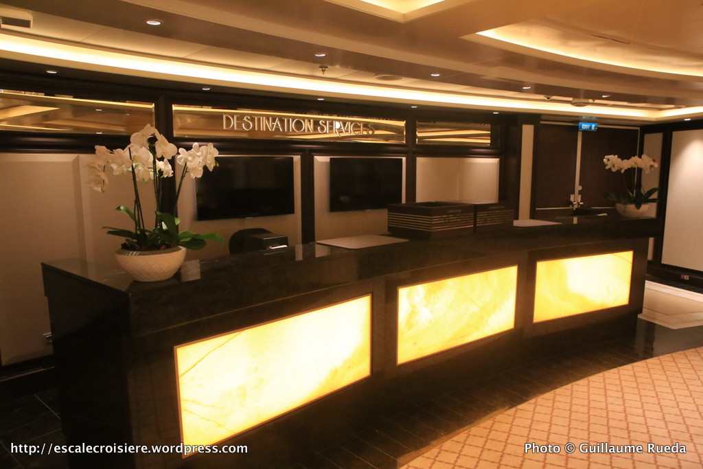 Seven Seas Explorer - Bureau information et des excursions