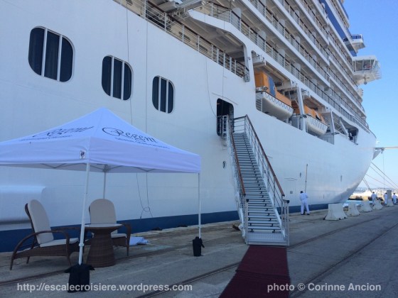 Seven Seas Explorer - Embarquement