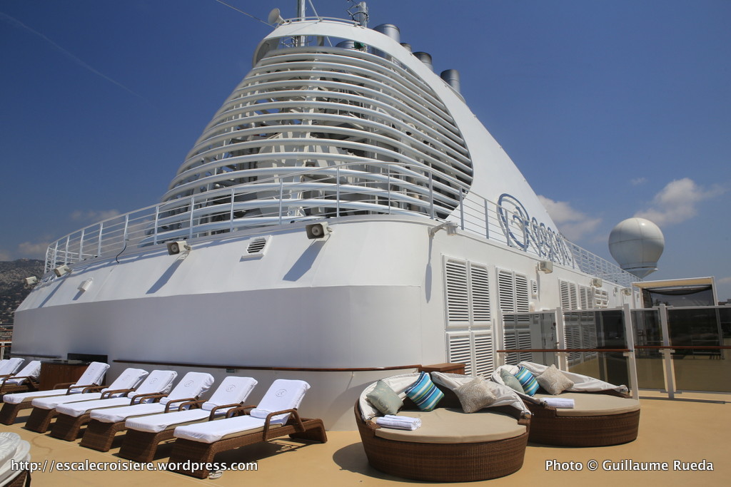 Seven Seas Explorer - Solarium - Cheminée