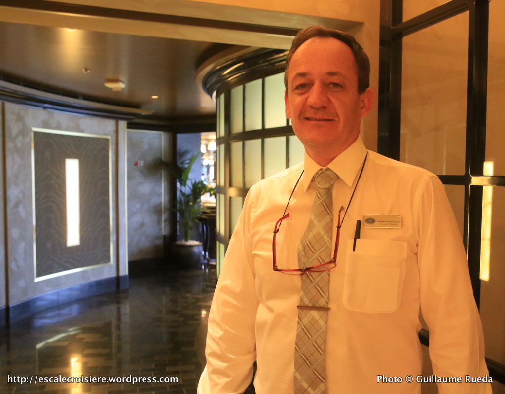 Seven Seas Explorer - Stéphane Michel Jacquinot - Maître d'Hôtel - Restaurant Chartreuse