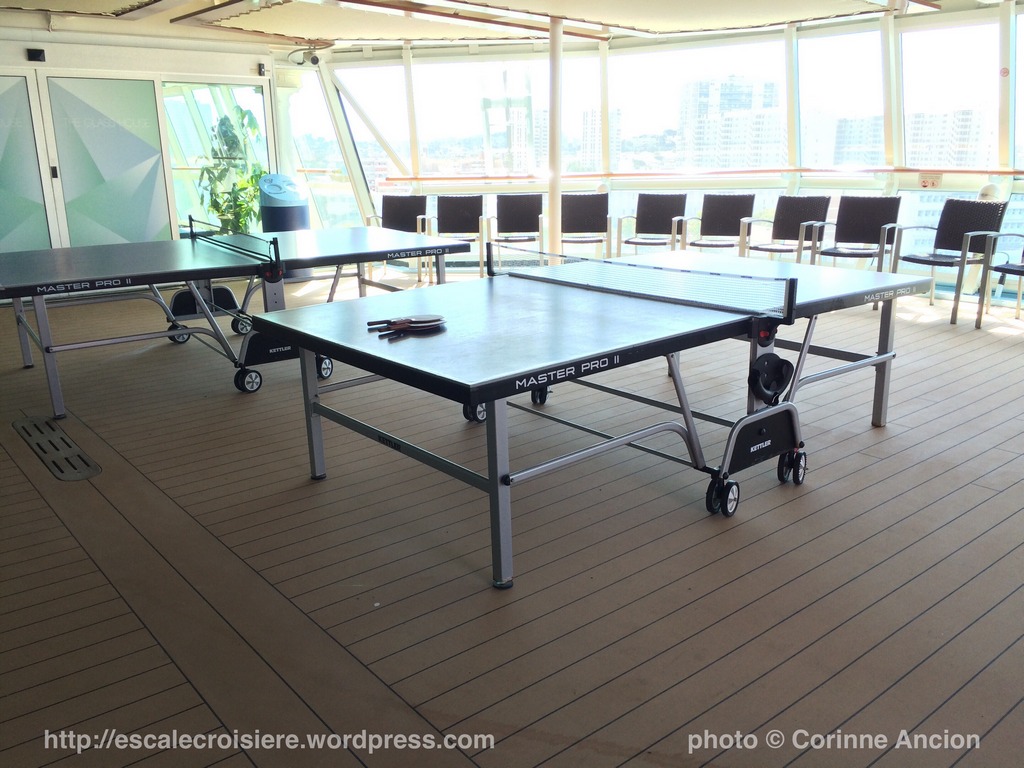 TUI Discovery - tables de ping pong