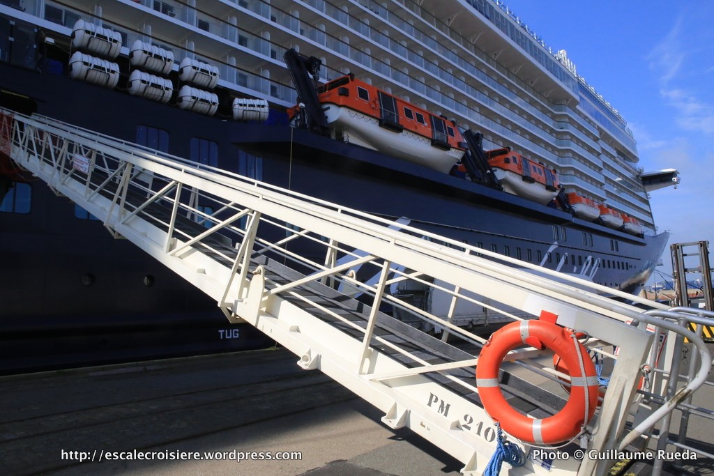 Mein Schiff 5 - Embarquement