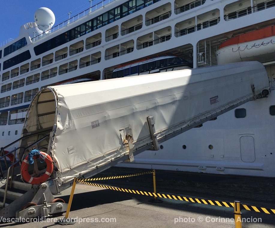 Sirena - Oceania - Embarquement