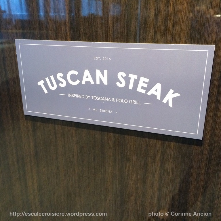 Sirena - Oceania - Restaurant Tuscan Steak