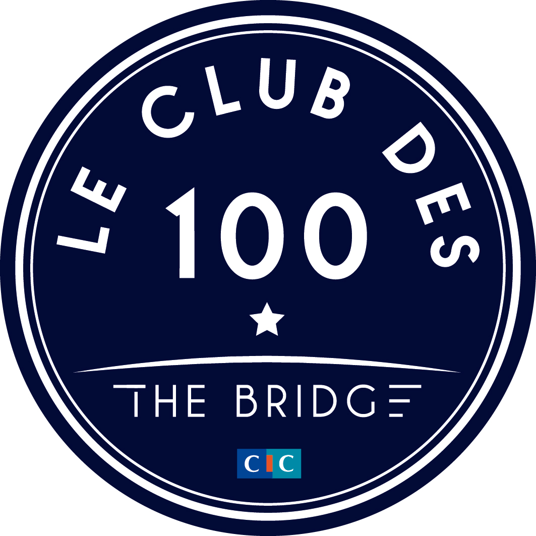 Logo Le Club des 100 - The Bridge