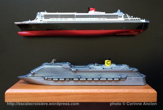 Maquettes paquebots