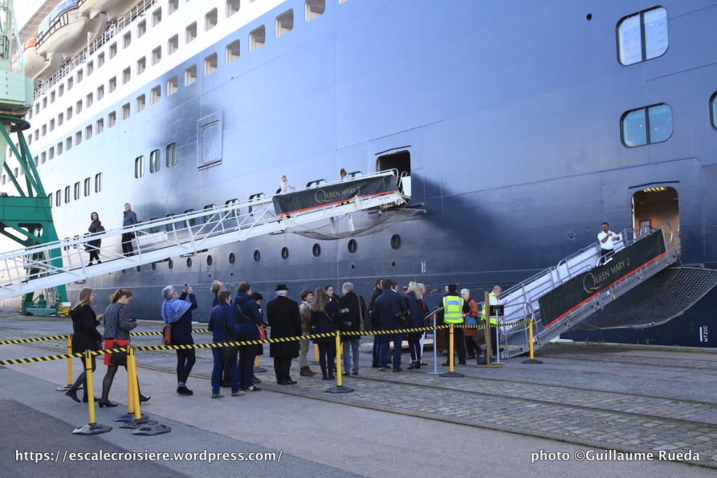 Queen Mary 2 - Embarquement 2016