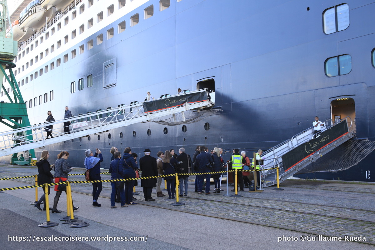 Queen Mary 2 - Embarquement 2016