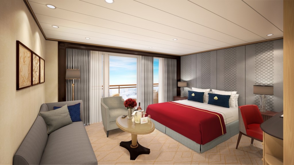 Queen Mary 2 - Princess Grill Suite - 2016