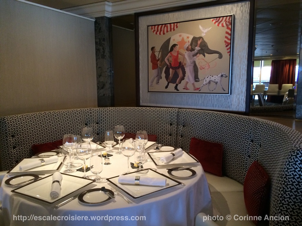 Queen Mary 2 - Verandah restaurant 2016