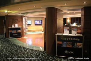 MSC Fantasia - Bureau des excursions