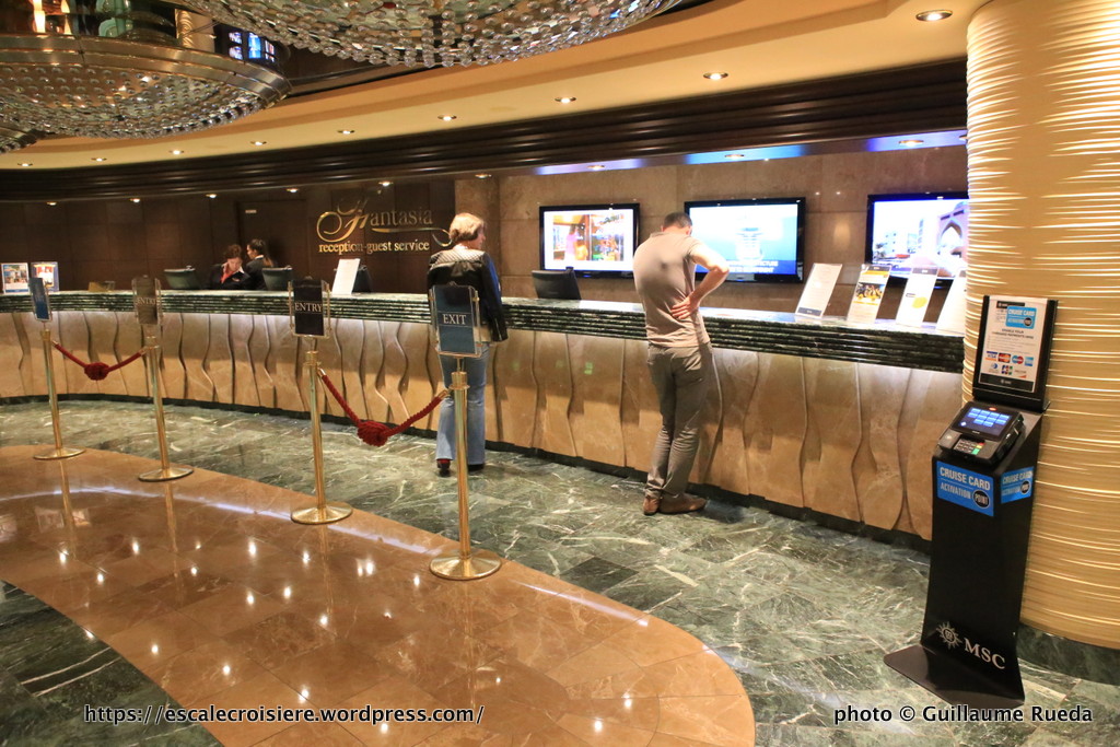 MSC Fantasia - Bureau information - guest service