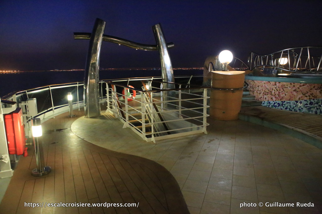 MSC Fantasia by night