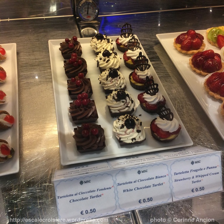 MSC Fantasia - Gâteaux Piazza San Giogio