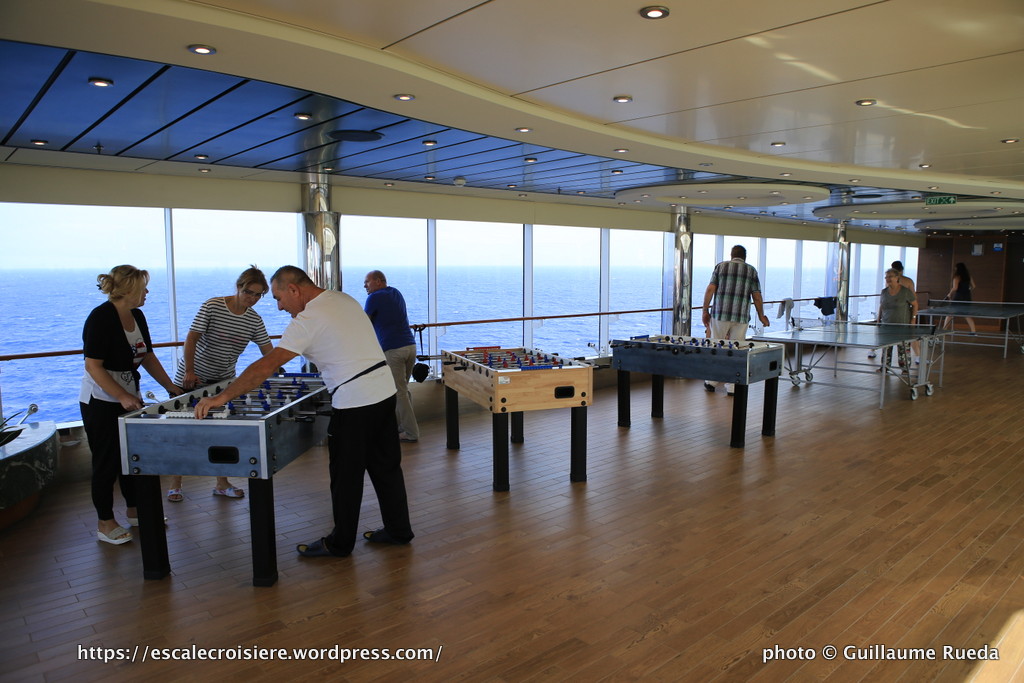 MSC Fantasia - I tropici -baby foot et ping pong