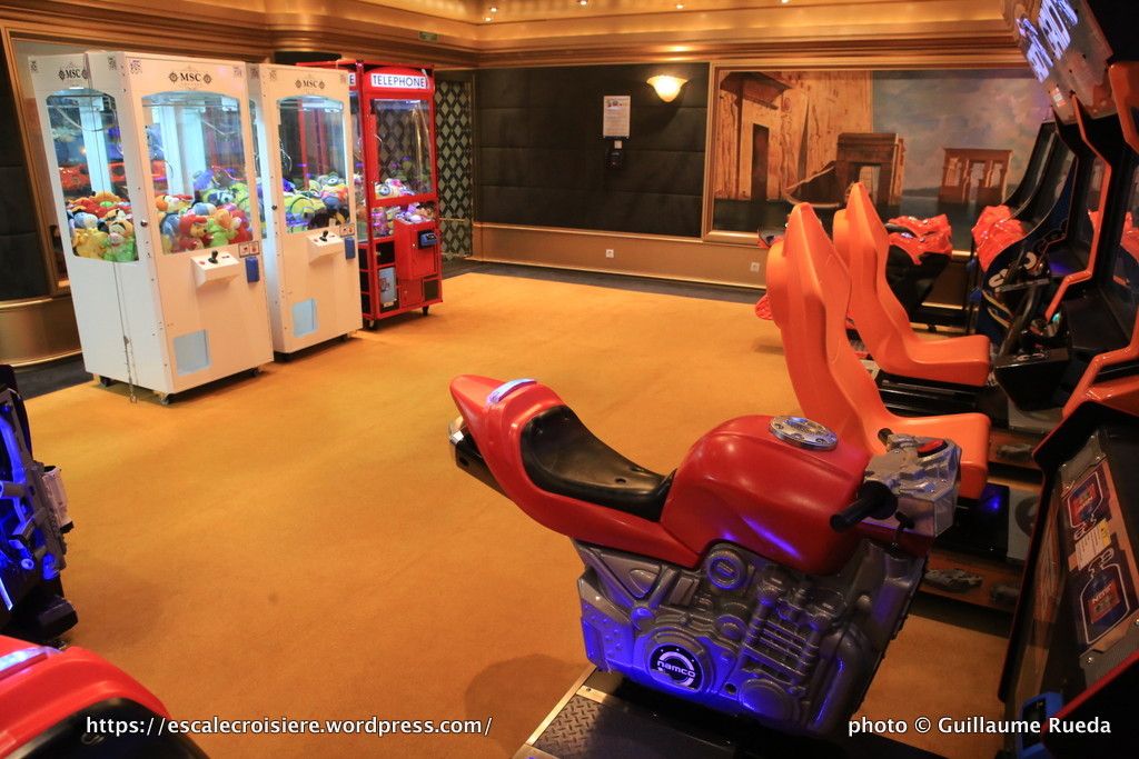 MSC Fantasia - Jeux d'arcade