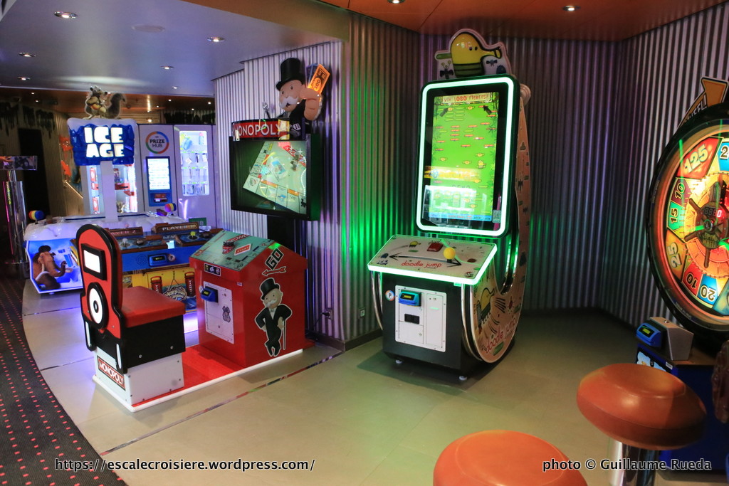 MSC Fantasia - Jeux d'arcade