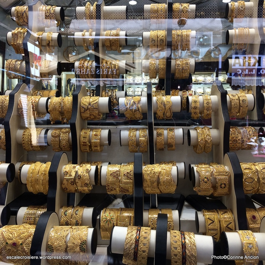 Escale à Dubaï - Emirats Arabes - Gold Souk