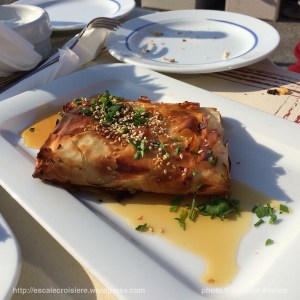 Escale à Heraklion - Grèce - Feta au four