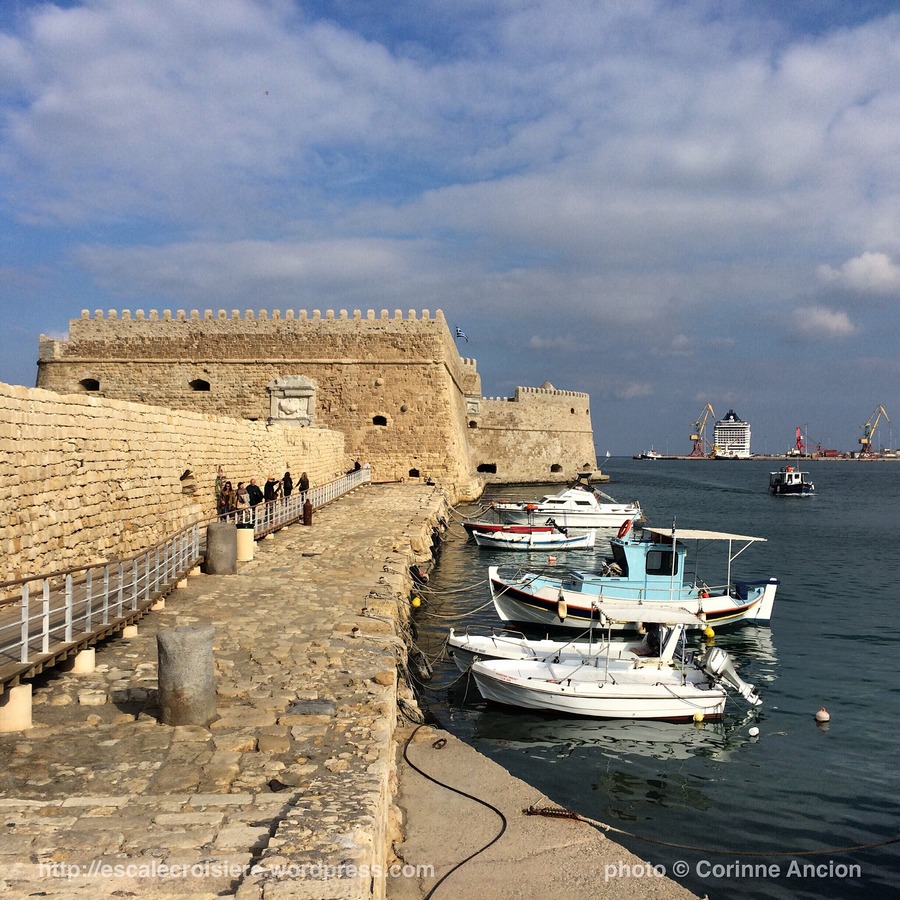 Escale à Heraklion - Grèce - Forteresse de Koules