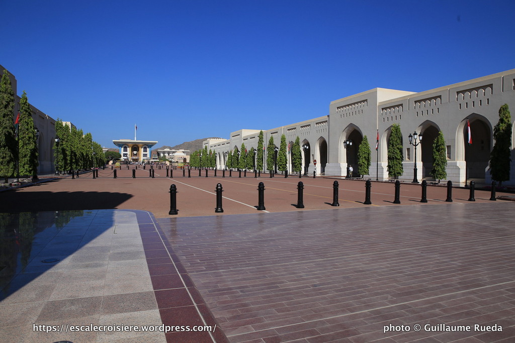 Escale à Mascate - Sultanat d'Oman - Palais du Sultan Qaboos