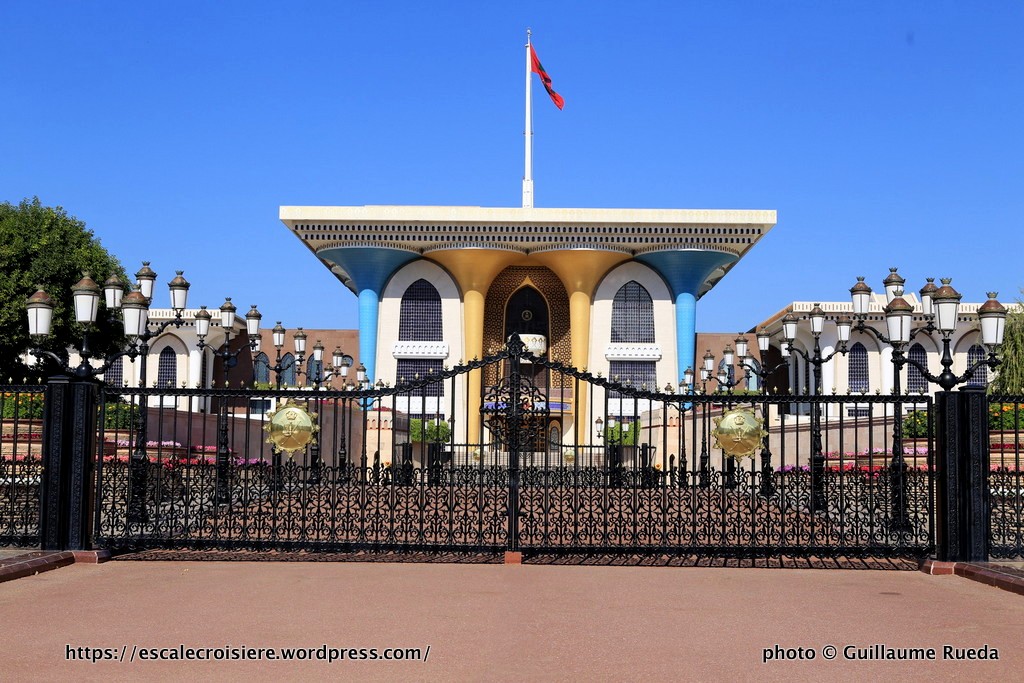Escale à Mascate - Sultanat d'Oman - Palais du Sultan Qaboos