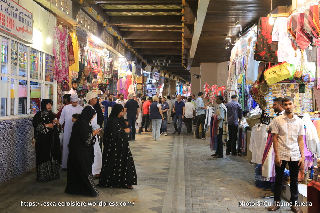 Escale à Mascate - Sultanat d'Oman - Souk de Muttrah