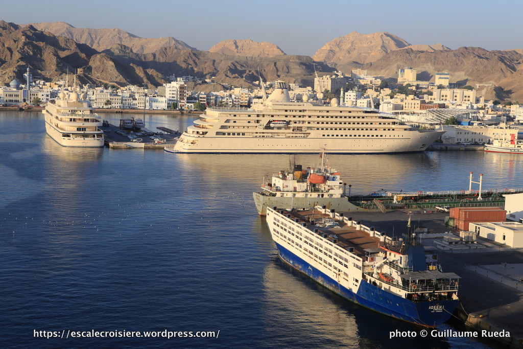 Escale à Mascate - Sultanat d'Oman - Yacht du Sultan