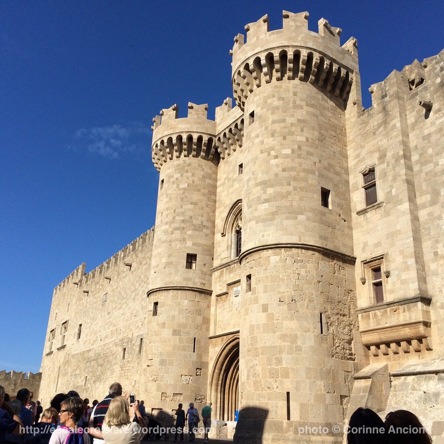 Escale à Rhodes - Grèce - Le Palais des Chevaliers