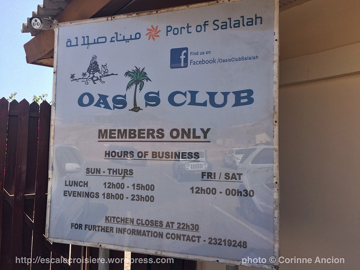 Escale à Salalah - Sultanat d'Oman - Oasis Club