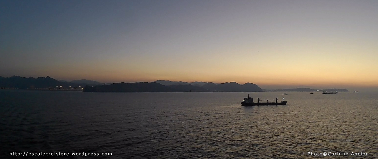 Mascate - Sultanat d'Oman - Coucher de soleil