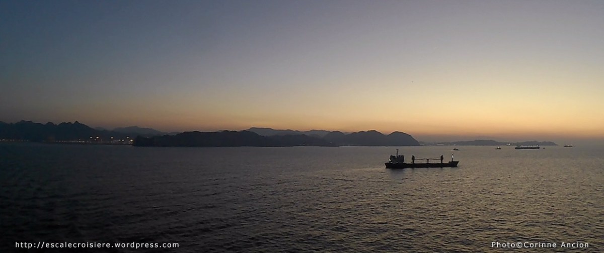 Mascate - Sultanat d'Oman - Coucher de soleil