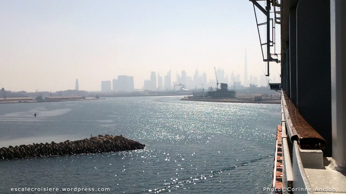 MSC Fantasia - Arrivée à Dubaï