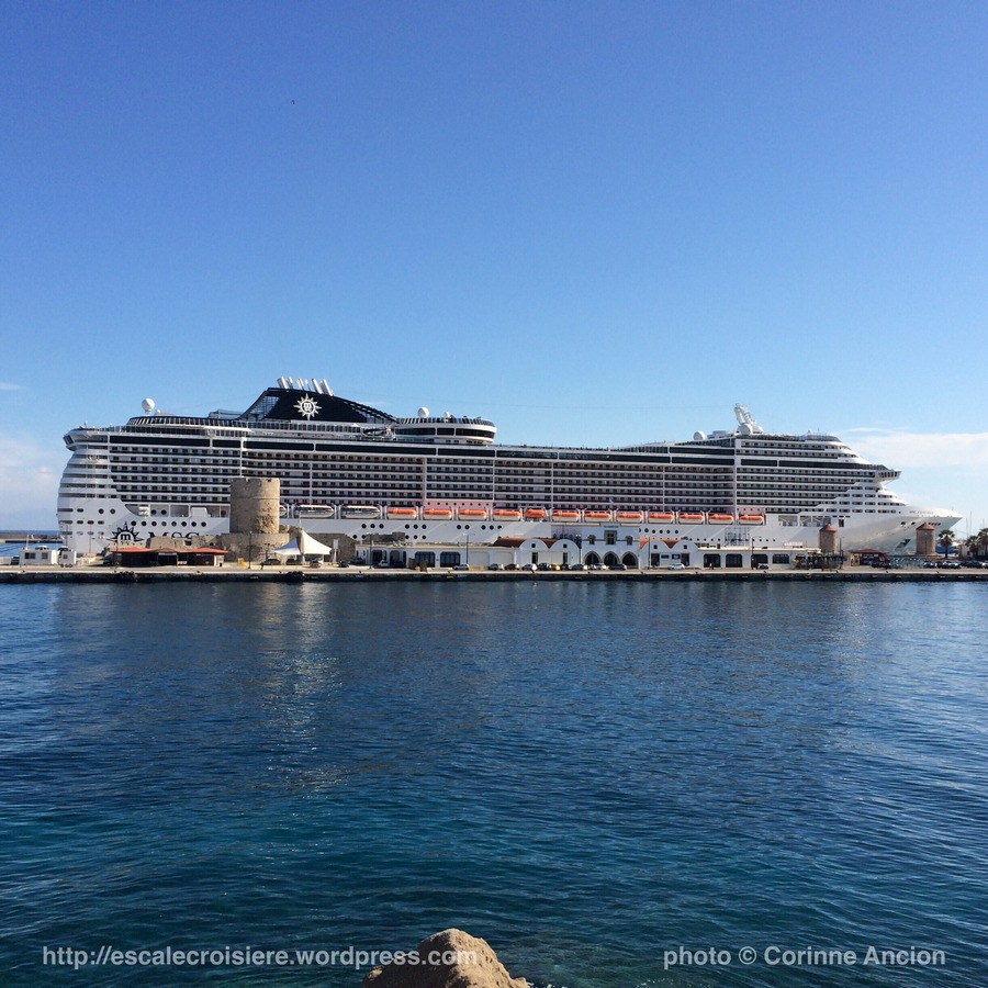 MSC Fantasia - Escale à Rhodes - Grèce