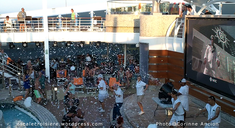 Soirée mousse - MSC Fantasia