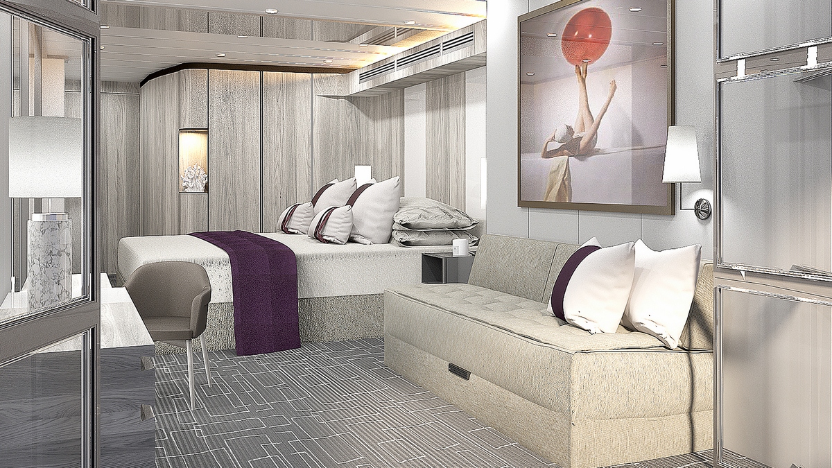 Celebrity Edge - Cabine avec balcon - Infinite Veranda vue mer