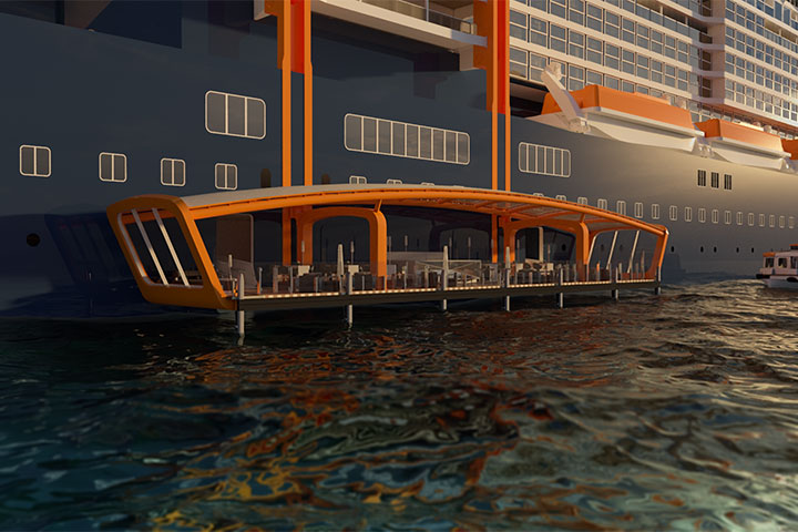 Celebrity Edge - Magic Carpet Pont 2