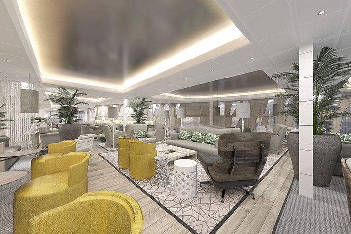 Celebrity Edge - Suite Lounge