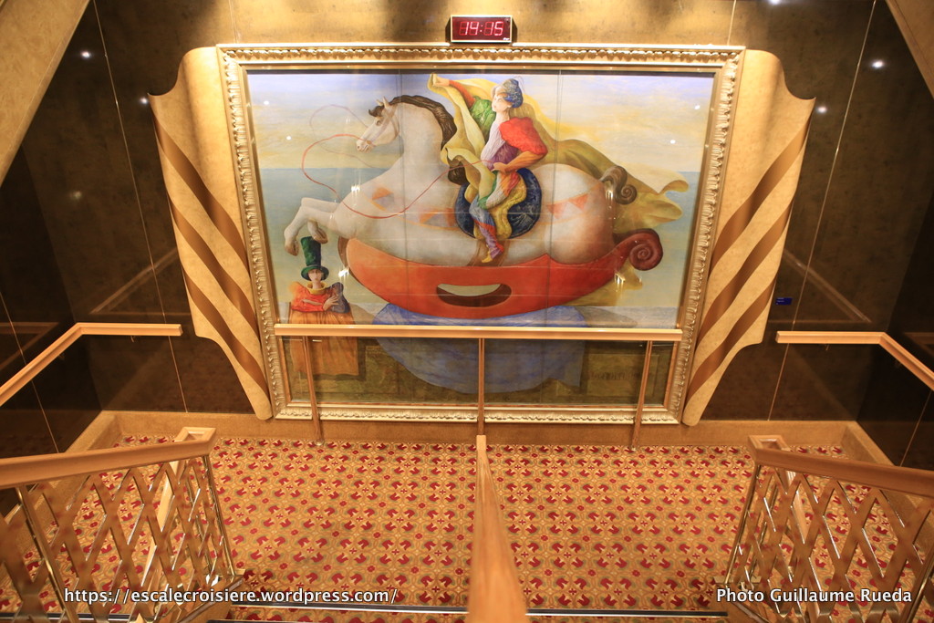Costa Magica - Art - Déco escaliers