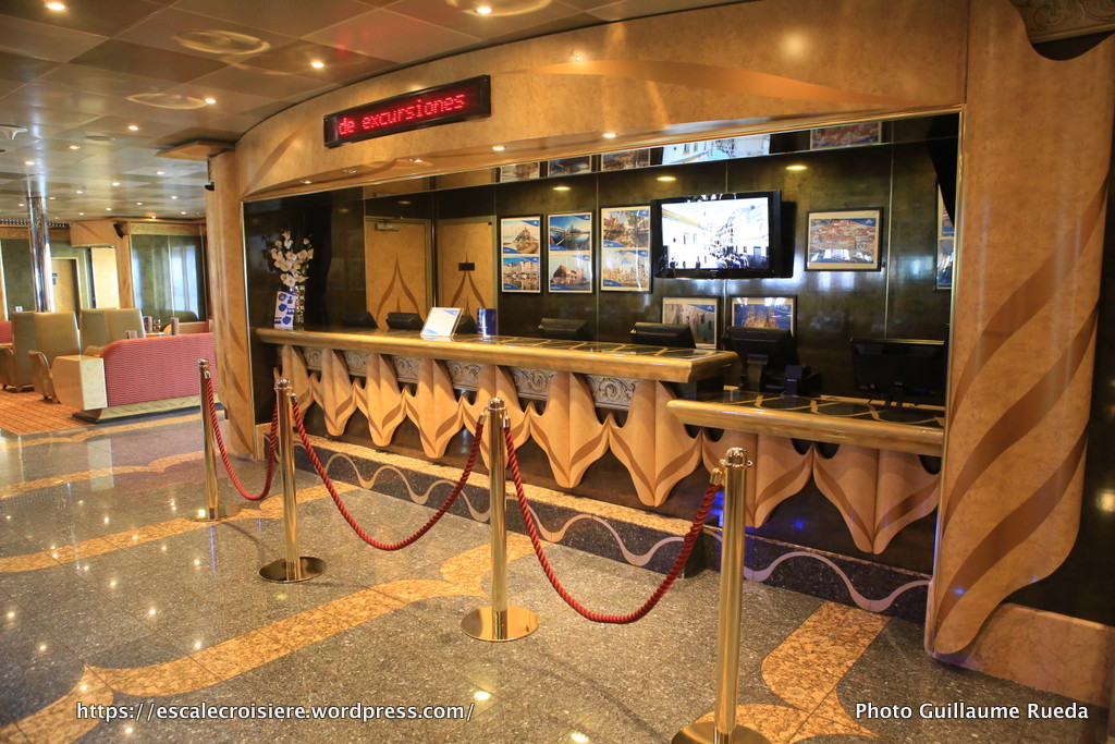 Costa Magica - Bureau des excursions