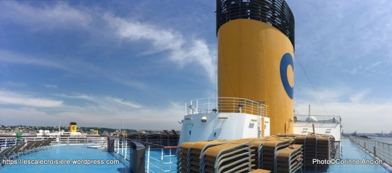 Costa Magica - Cheminées - Costa Méditerranea