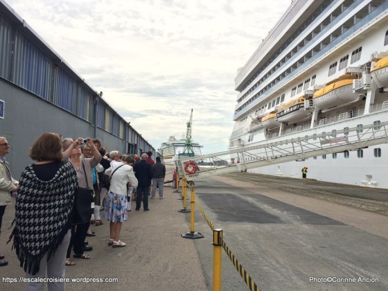 Costa Magica - Embarquement à bord