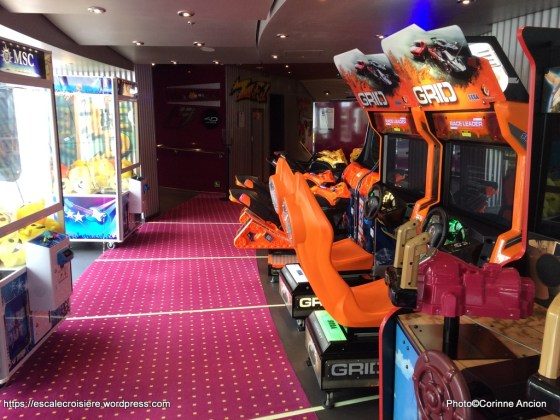 MSC Croisières - Virtual World - Jeux d'Arcades