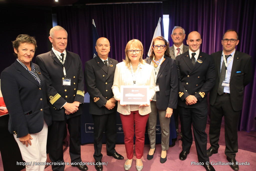 MSC Preziosa - Escale inaugurale Le Havre