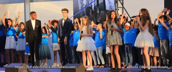 2017-06-03_MSC Meraviglia - Baptême - Le Havre - Kids United