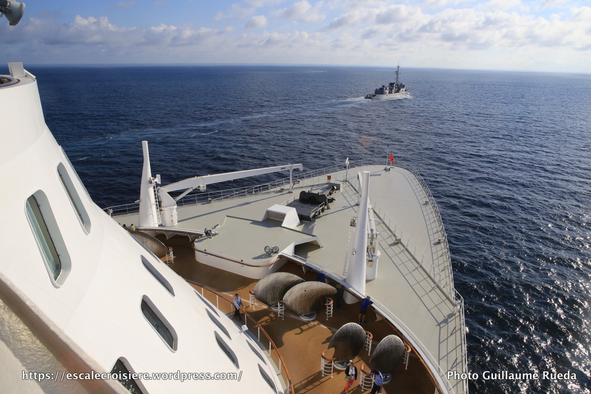 The Bridge_Escorte du Queen Mary 2 - frégate Primauguet - France
