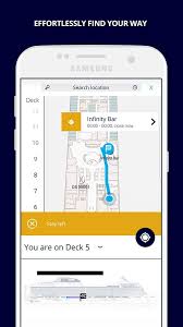 MSC for me plan du navire